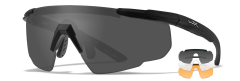 WILEY X Saber Advanced Balistik Gözlük (3 Lens)