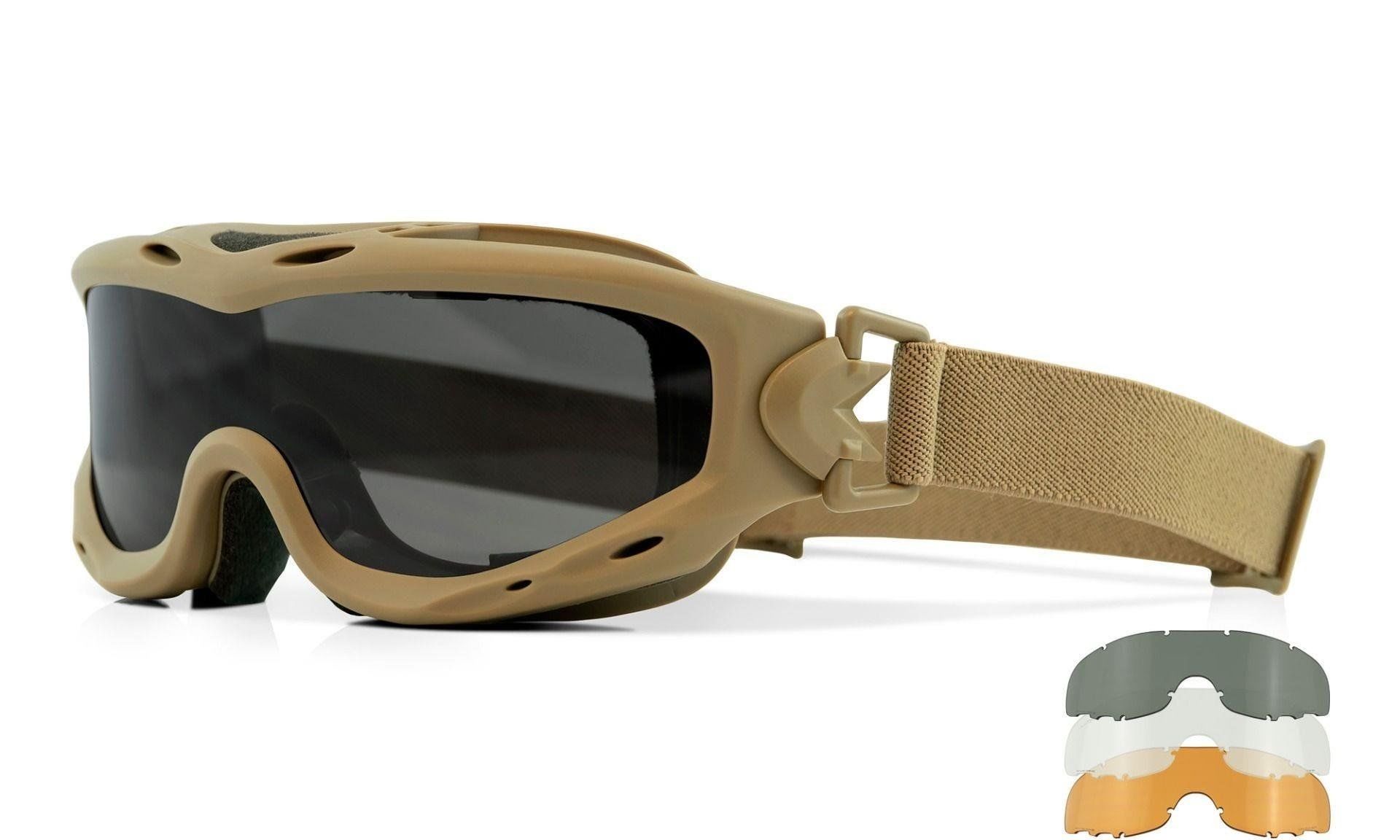 WILEY X Spear Balistik Goggle (3 Lens)