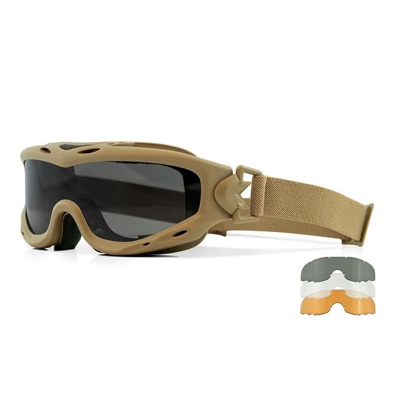 WILEY X SPEAR Balistik Goggle (3 Lens)