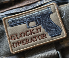 Glock 17 Operatör Patch