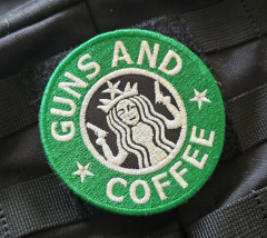 Guns And Coffee Patch