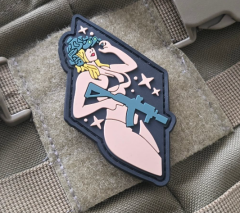 Military Girl Patch