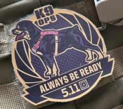 5.11 Tactical K9 Ops Morale Patch