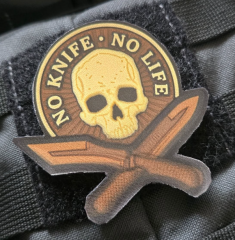 No knife No life Morale Patch