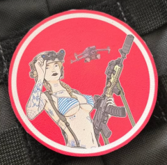 Mtac Girl Drone Patch