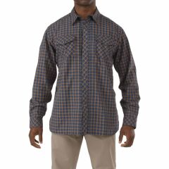 5.11 FLANNEL L/S GOMLEK MAVI