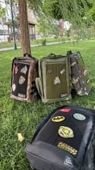 Eastern Spirit 25 Litre Kahverengi Kamuflaj Patch Moral Çantası