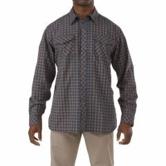 5.11 FLANNEL L/S GOMLEK MAVI