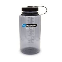 Nalgene 32oz WM Gray Sustain w/BlkCap