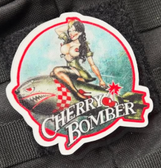 Cherry Bomber Patch
