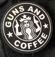 Gun & Coffee Morale Patch