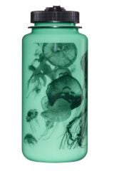Nalgene 32oz WM Glow w/Black Jellyfish