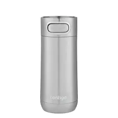 Contigo Luxe Vakumlu Termos Matara Tek El Bas İç 360ml gri